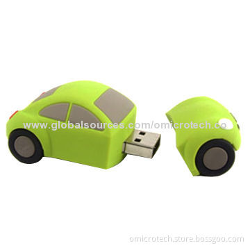 8GB Cartoon Car USB Flash Drive with High Speed